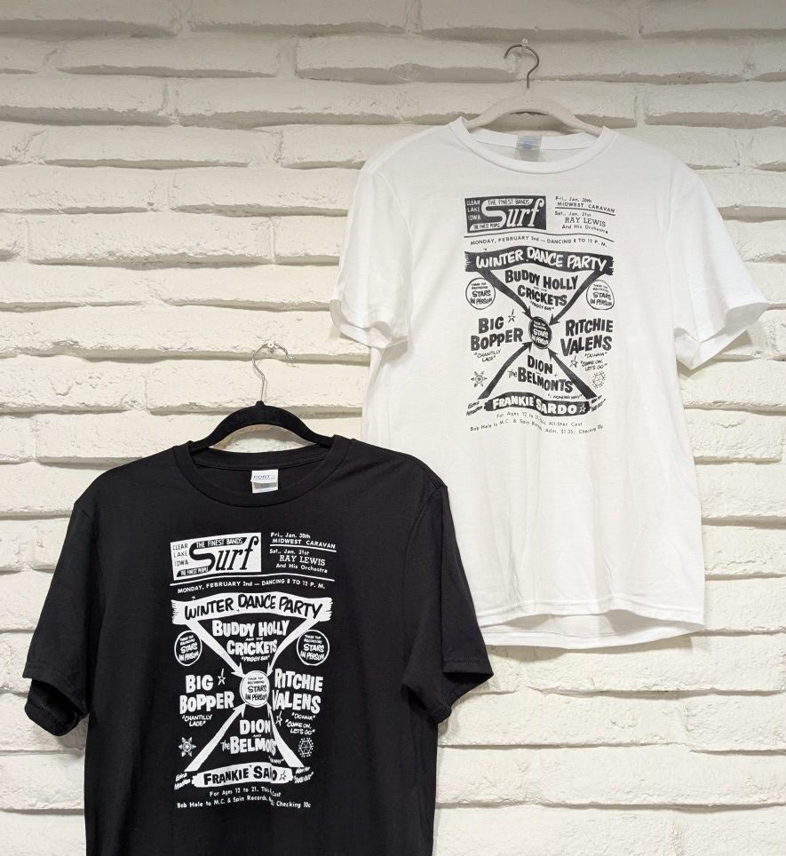 1959 Replica Poster T-Shirt Black or White