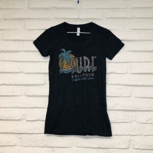 Surf Ladies Cut Bling Tshirt