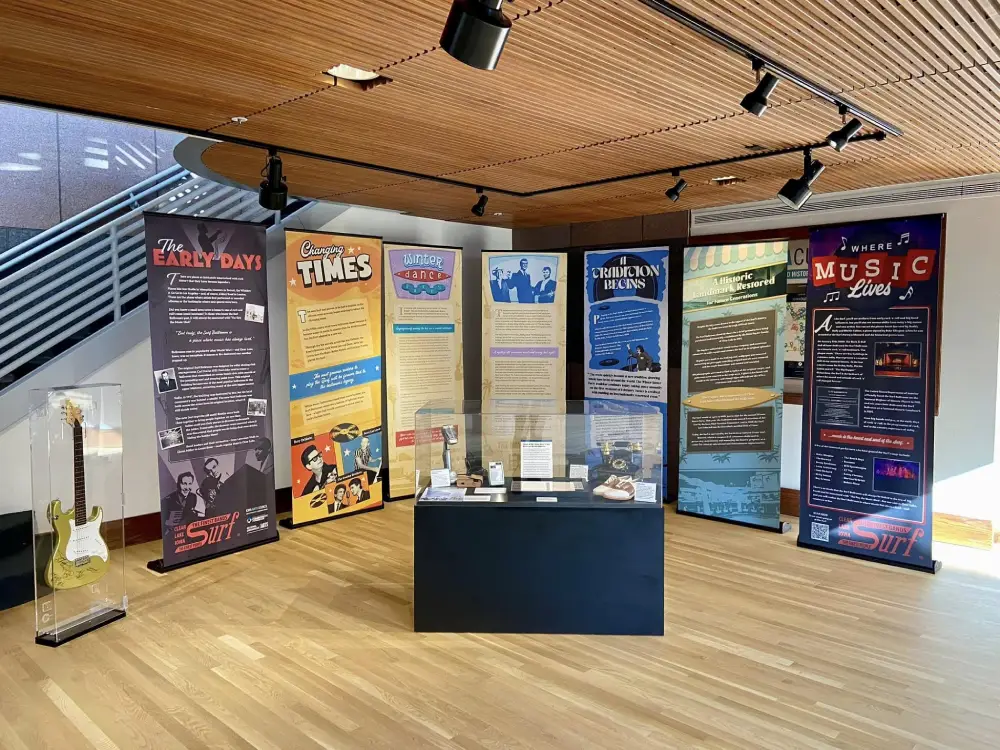 The Surf Ballroom’s traveling museum exhibit will be on tour this summer!